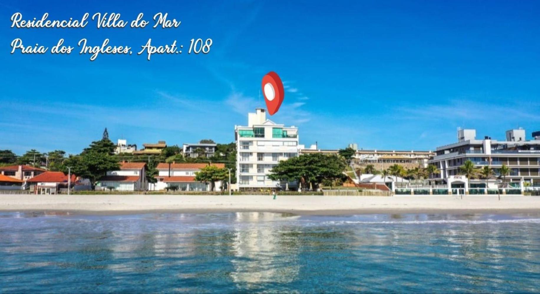 108 - De Frente O Mar Dos Ingleses - Pe Na Areia - 4 Pessoas * Florianopolis