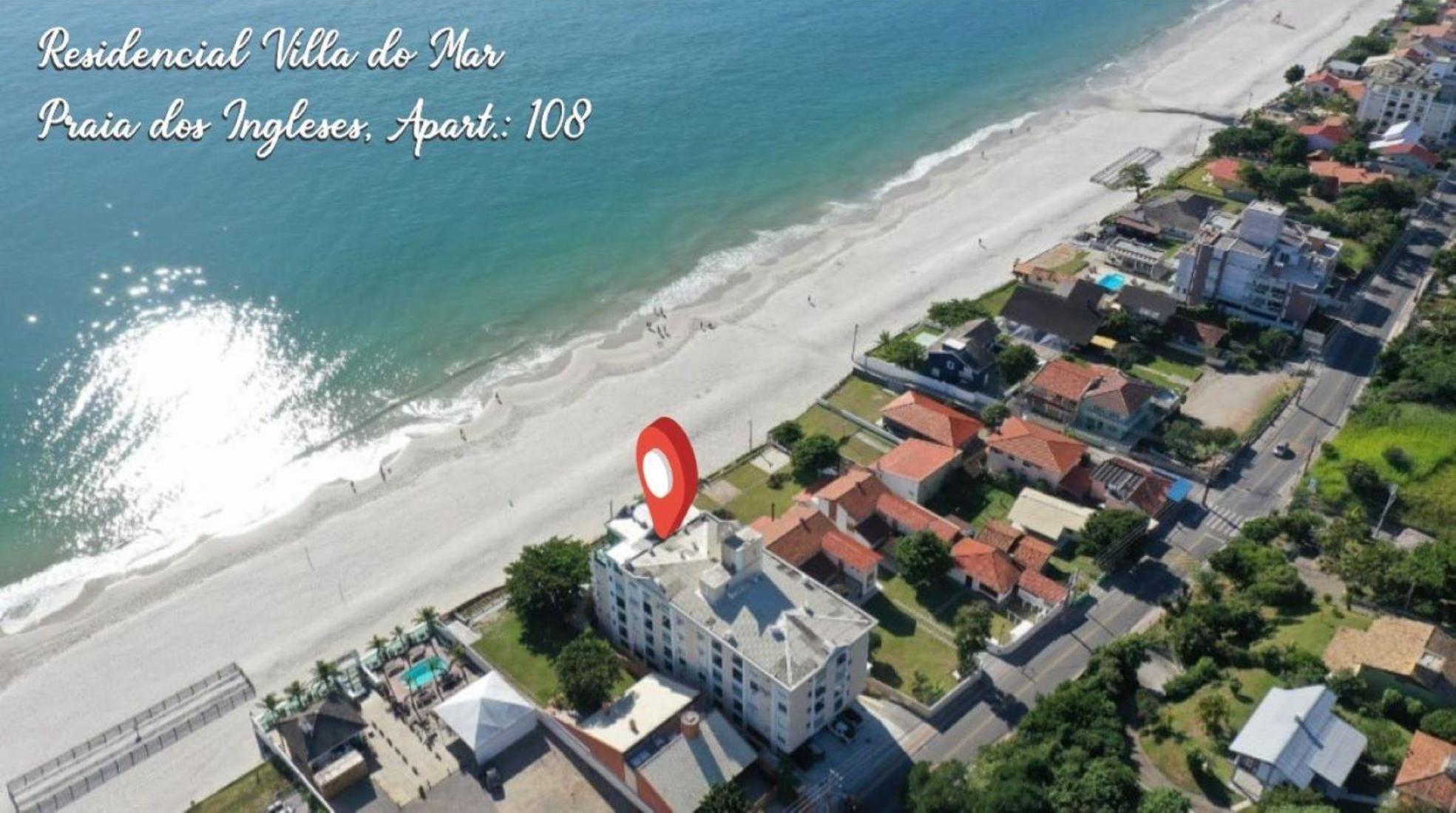 Apartment 108 - De Frente O Mar Dos Ingleses - Pe Na Areia - 4 Pessoas *