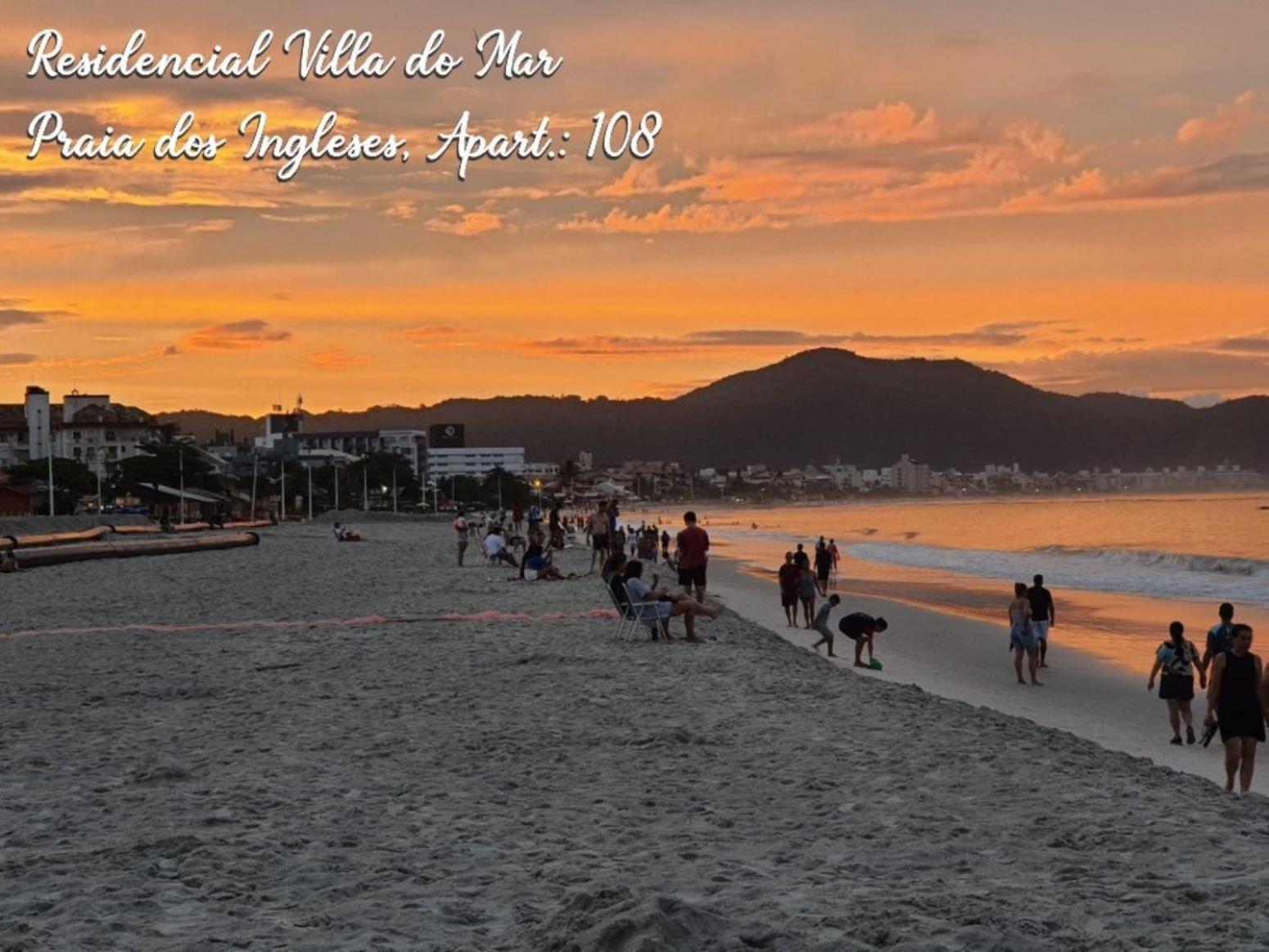 Apartment 108 - De Frente O Mar Dos Ingleses - Pe Na Areia - 4 Pessoas Florianopolis