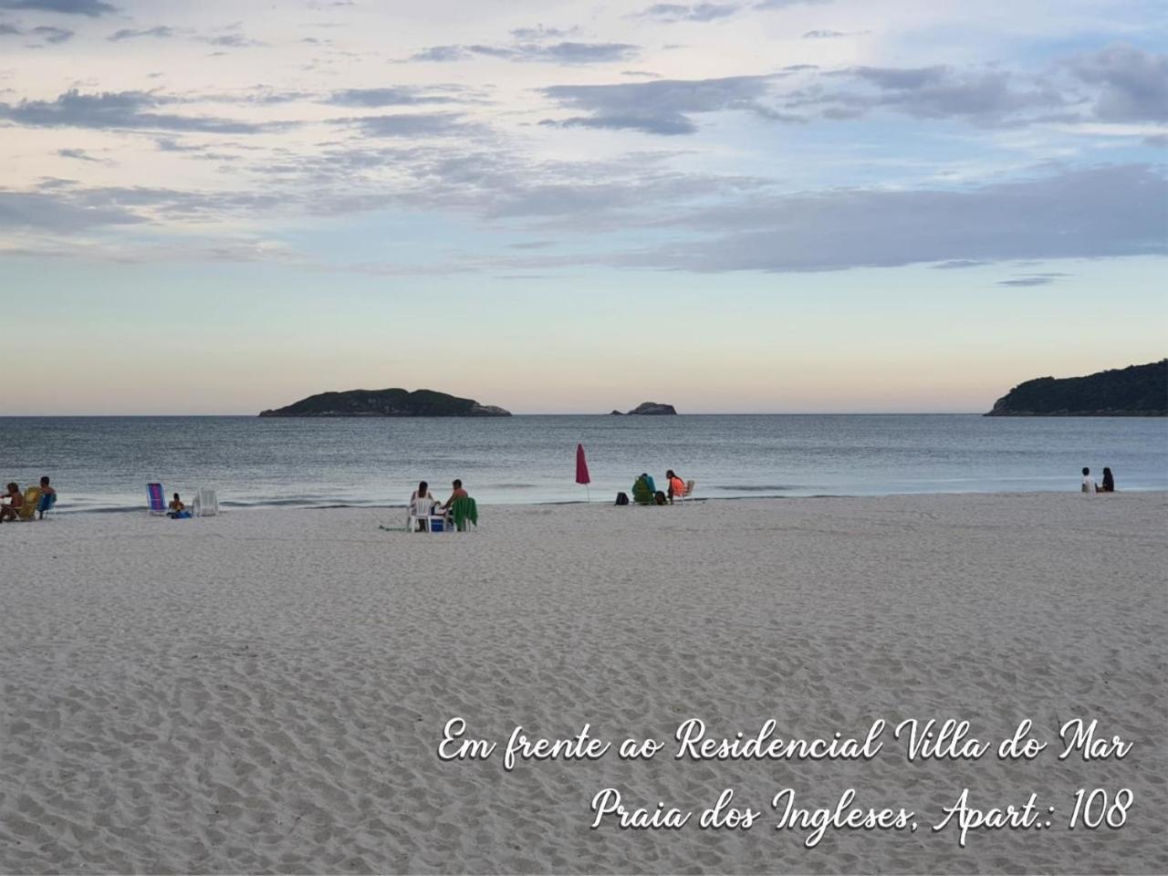 公寓 108 - De Frente O Mar Dos Ingleses - Pe Na Areia - 4 Pessoas Florianopolis